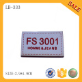 LB333 2015 Design logo custom embossed leather label